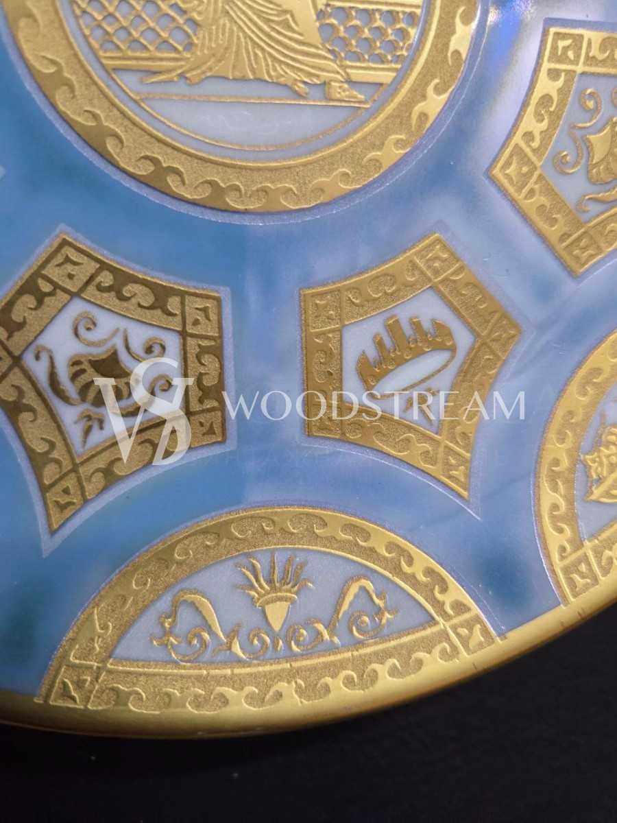 Тарелка декоративная винтажная Dipinto a mano 2 штуки