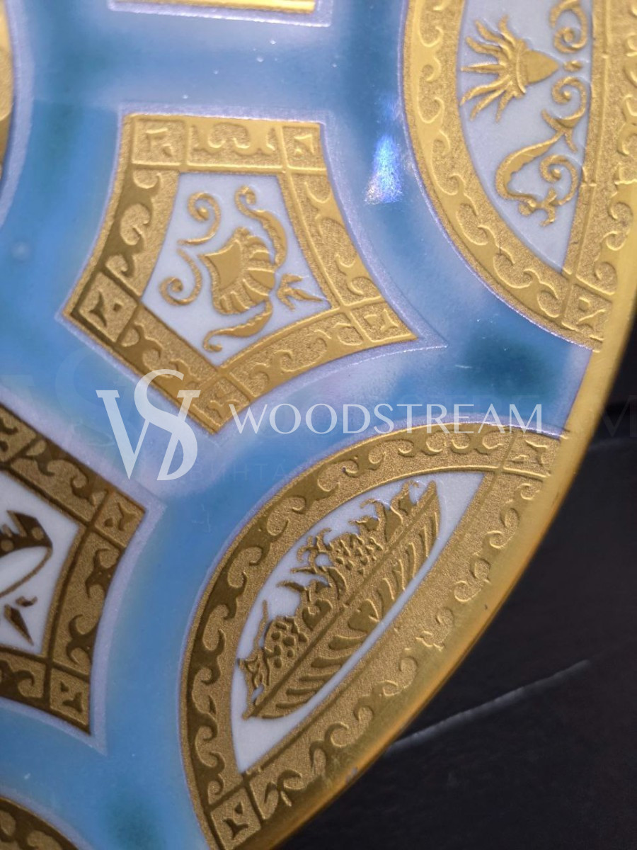 Тарелка декоративная винтажная Dipinto a mano 2 штуки