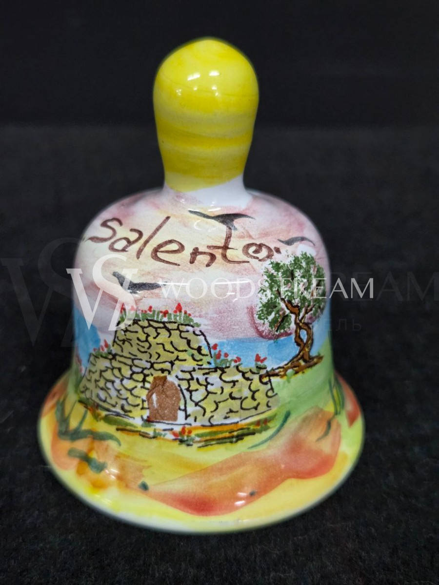 Колокольчик декоративный винтажный