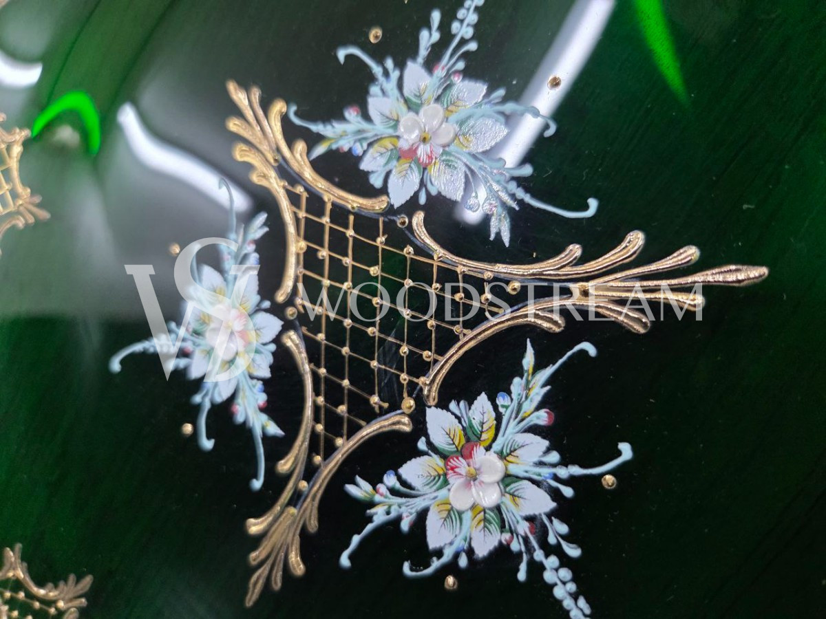 Комплект: Тарелка/Поднос/Подставка винтажная 3 штуки