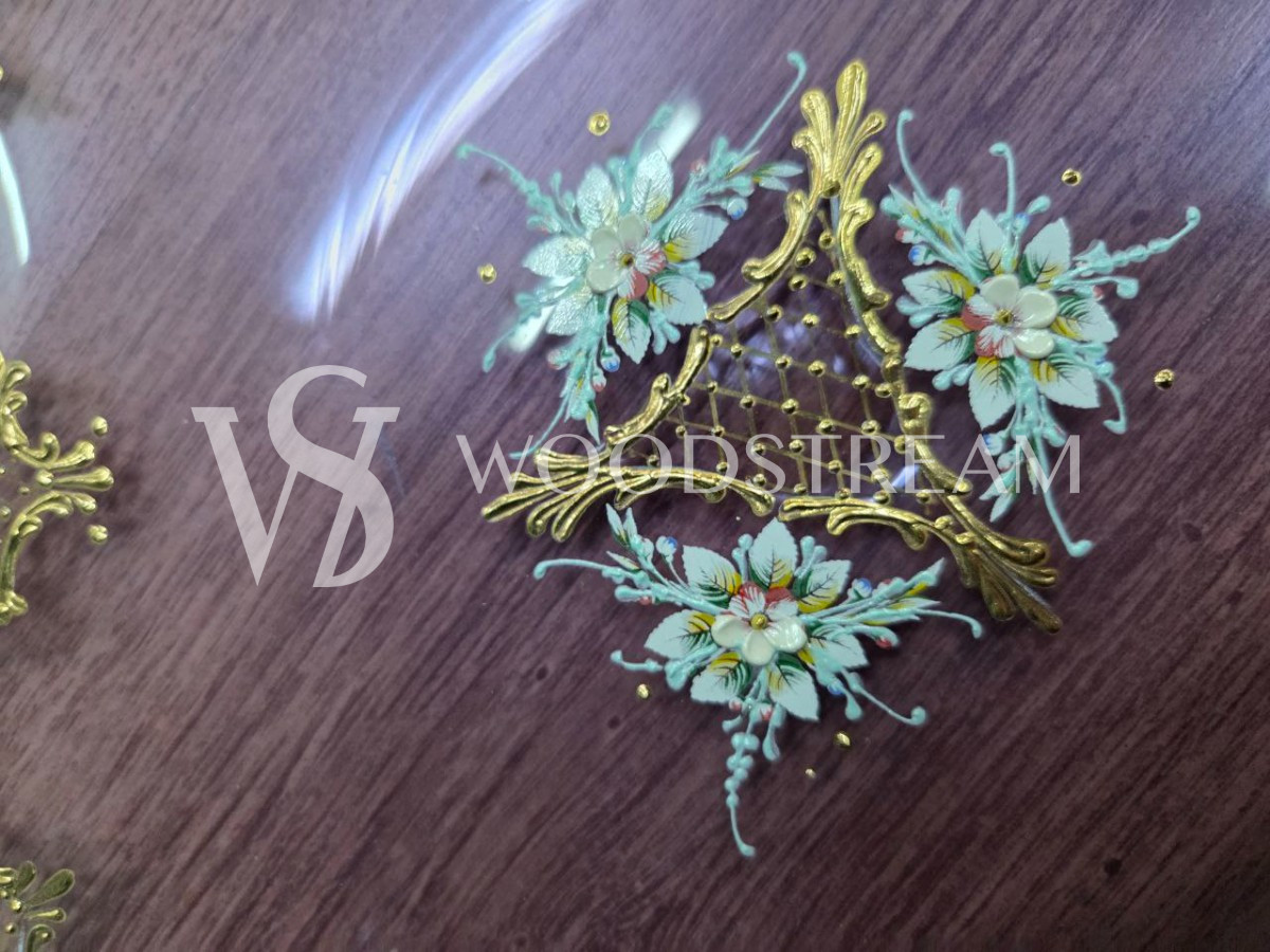 Комплект: Тарелка/Поднос/Подставка винтажная 3 штуки