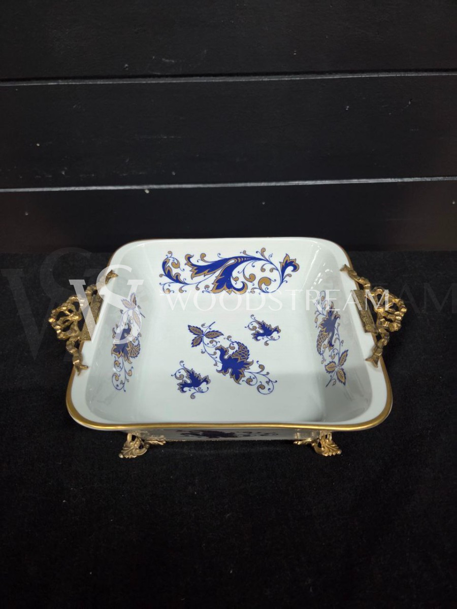 Тарелка/Ваза/Конфетница в стиле Людовика XVI Limoges