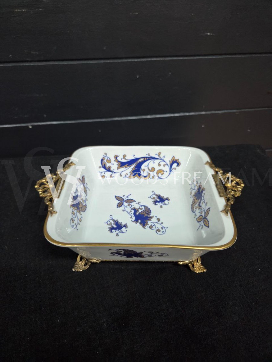 Тарелка/Ваза/Конфетница в стиле Людовика XVI Limoges