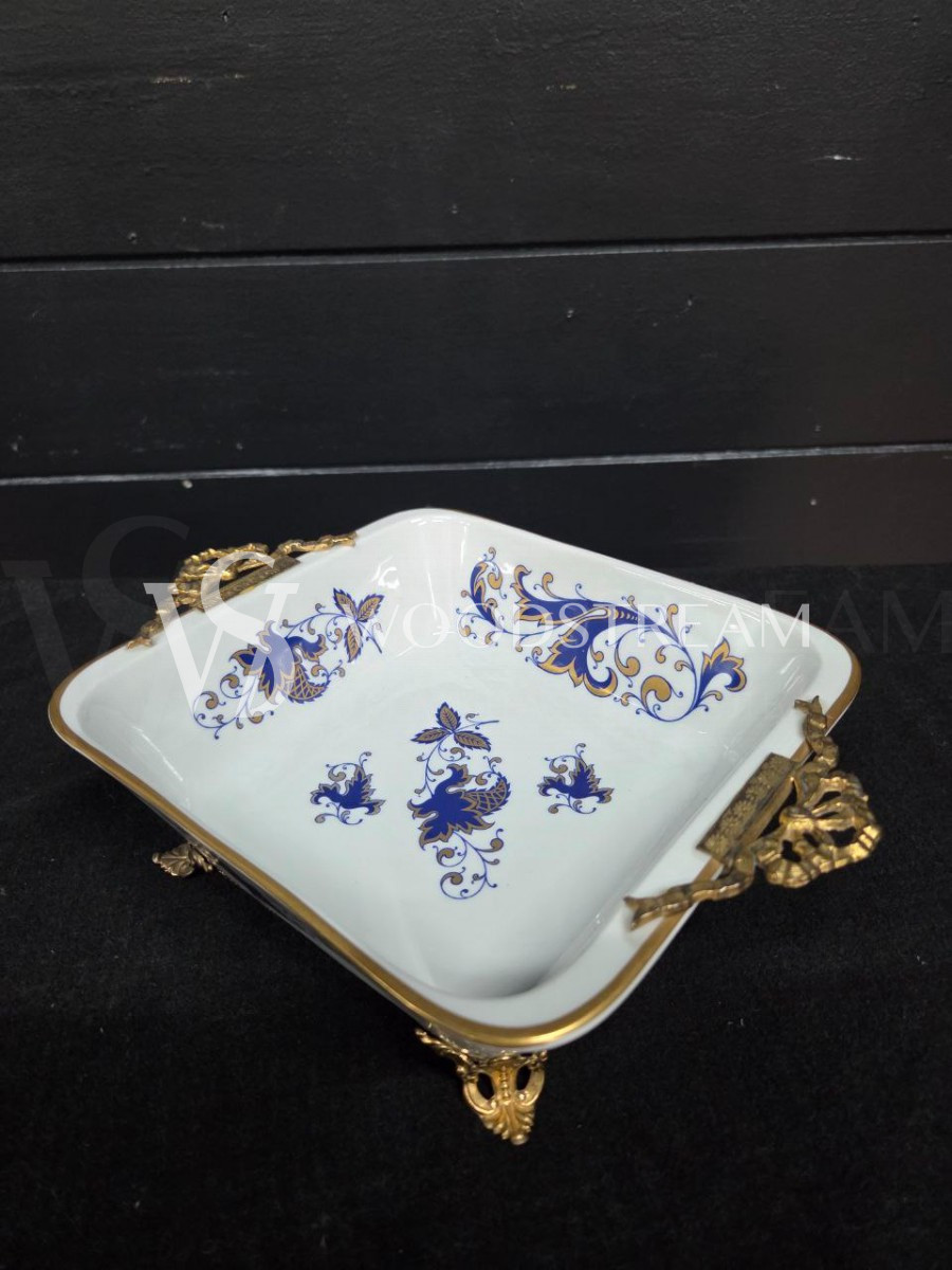 Тарелка/Ваза/Конфетница в стиле Людовика XVI Limoges