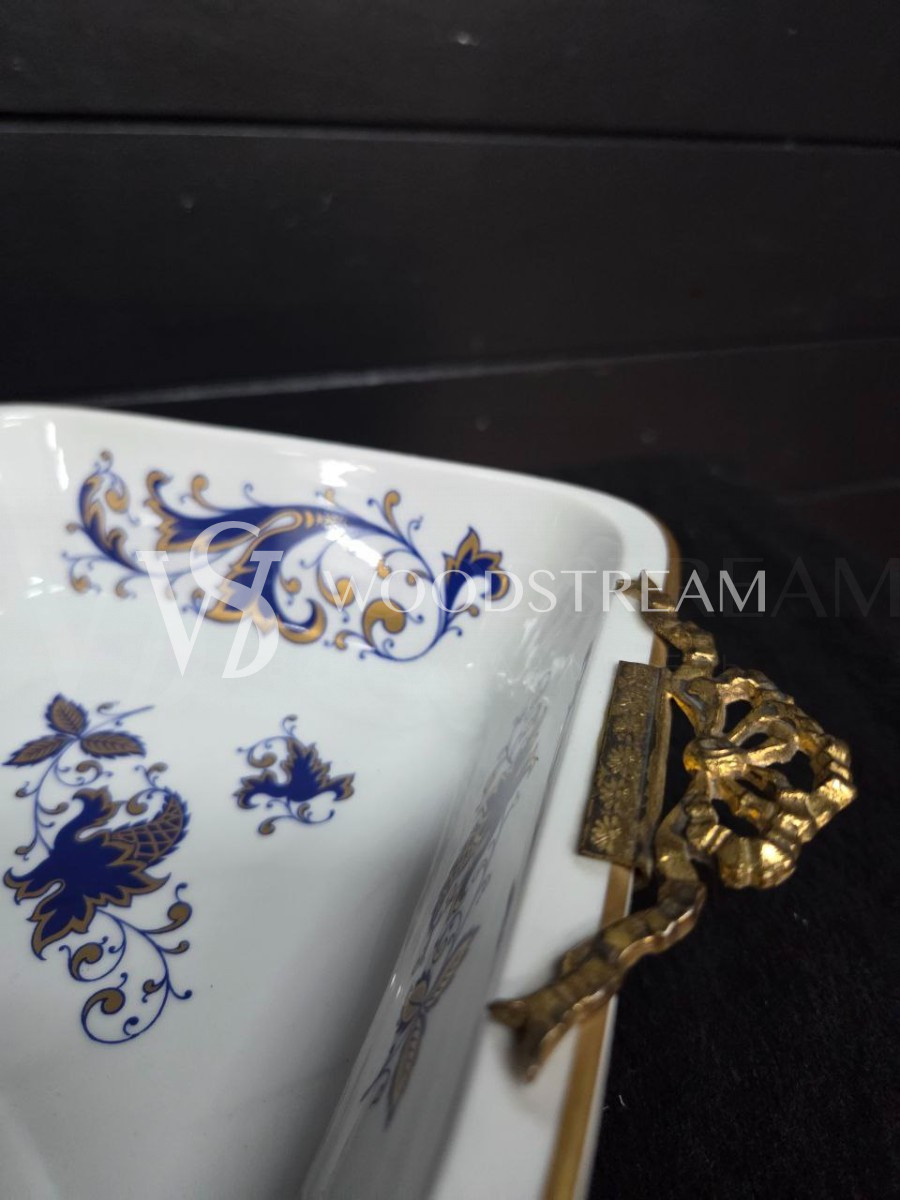 Тарелка/Ваза/Конфетница в стиле Людовика XVI Limoges