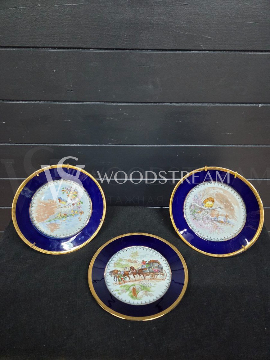 Комплект: Тарелка декоративная 3 штуки