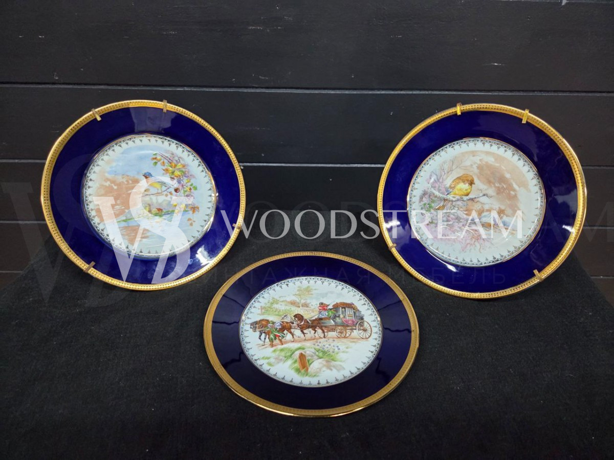 Комплект: Тарелка декоративная 3 штуки