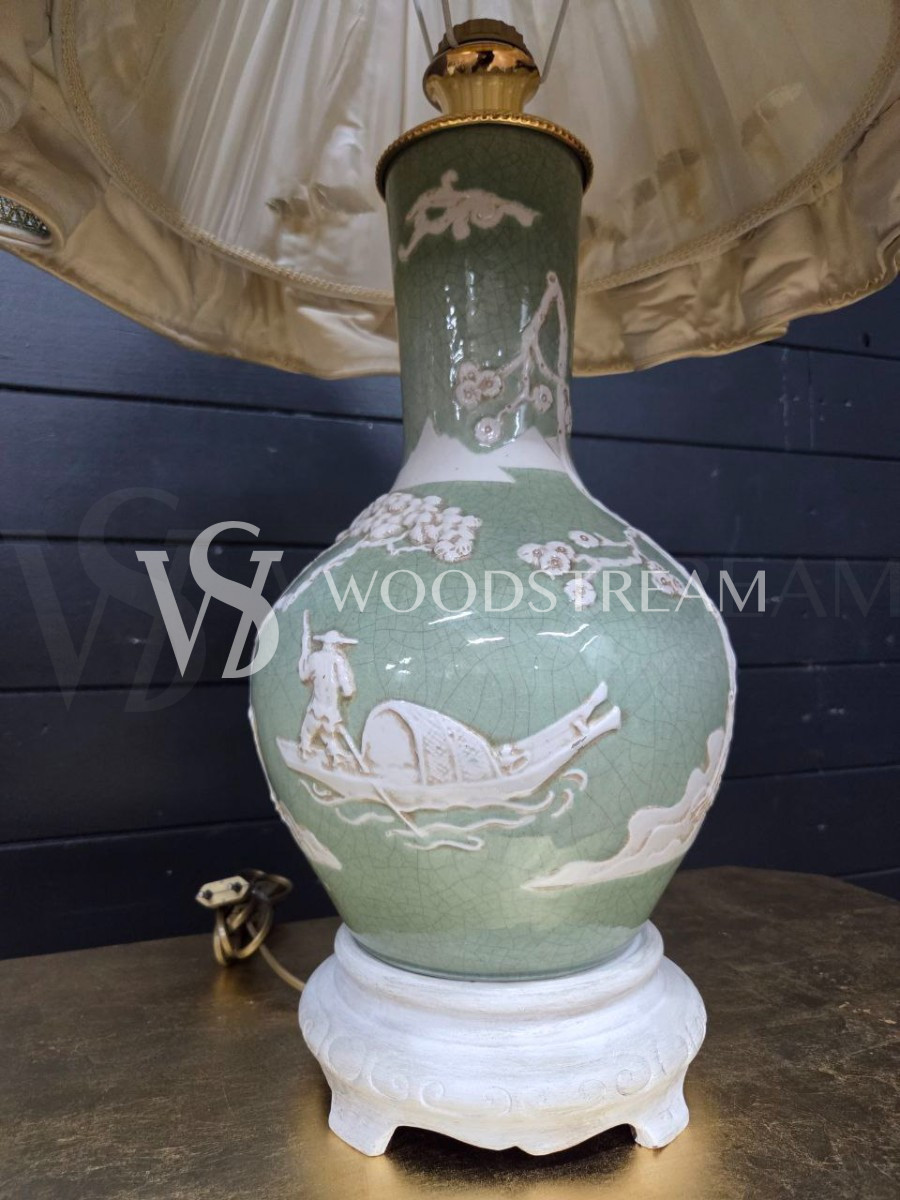 Лампа настольная винтажная