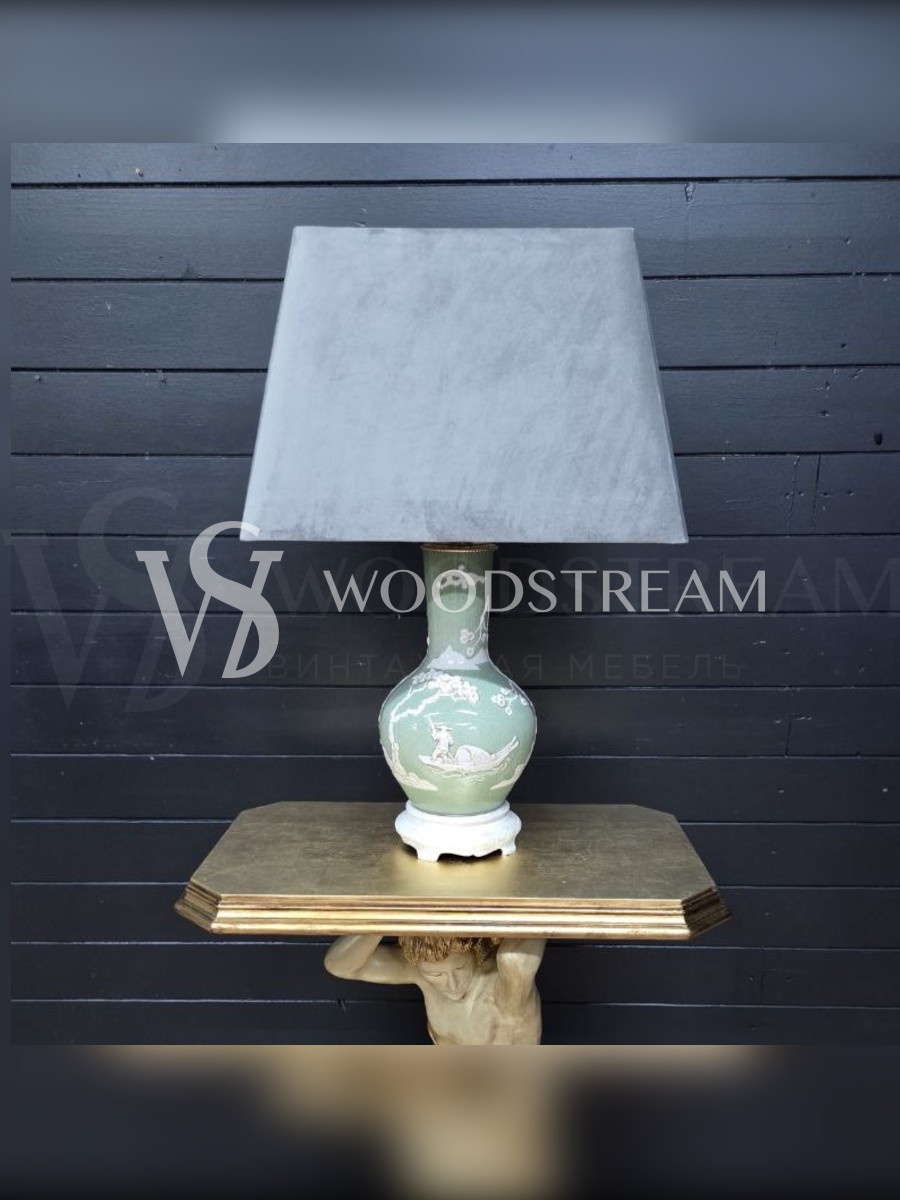 Лампа настольная винтажная