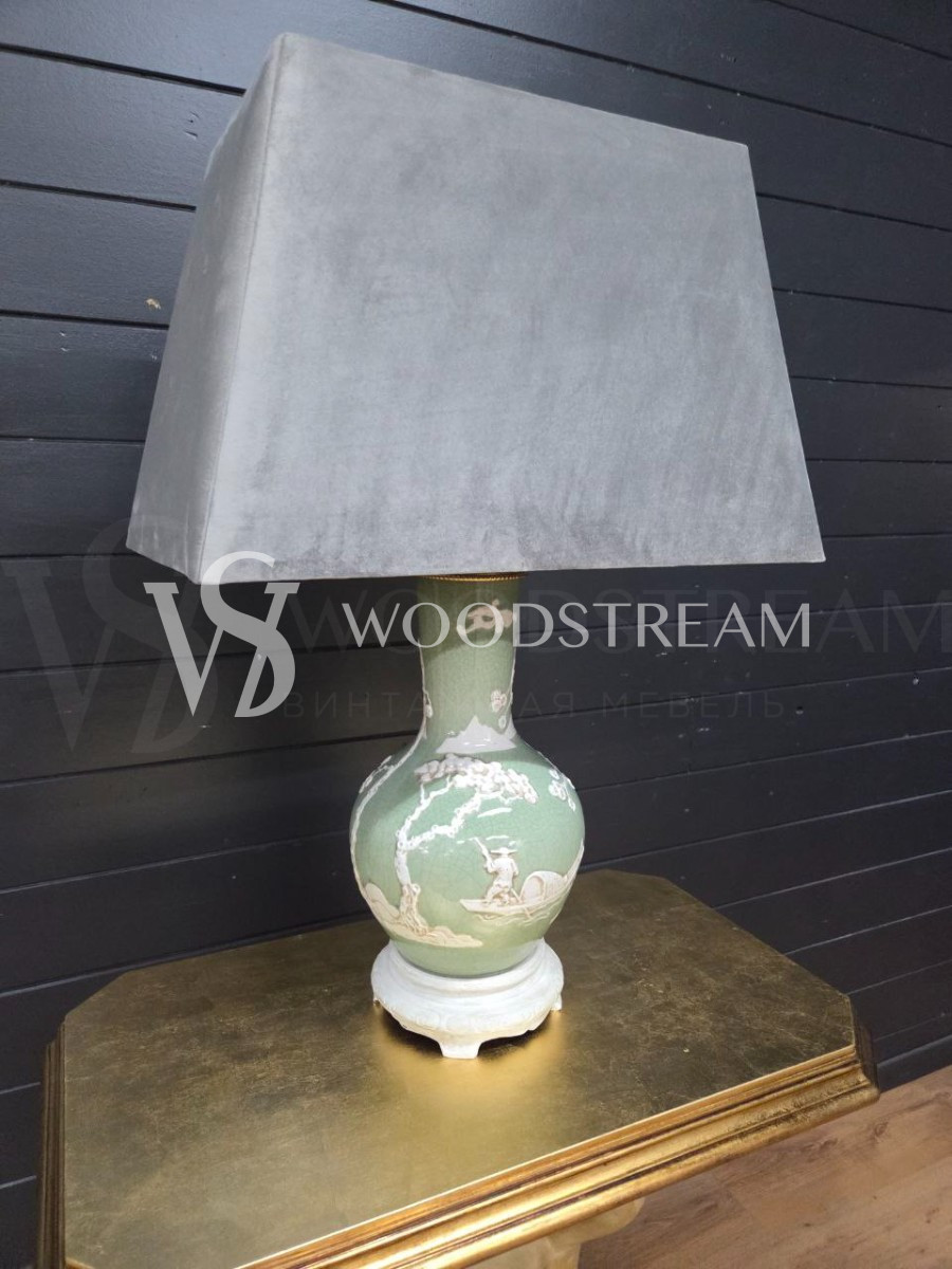 Лампа настольная винтажная