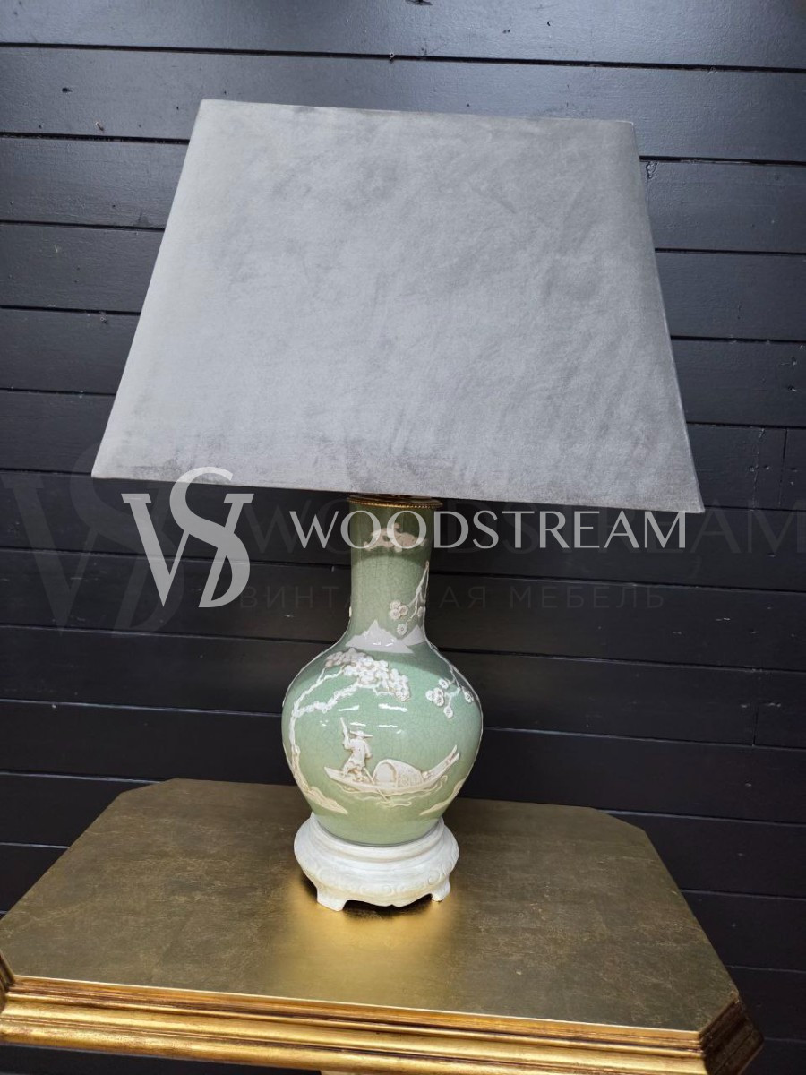 Лампа настольная винтажная