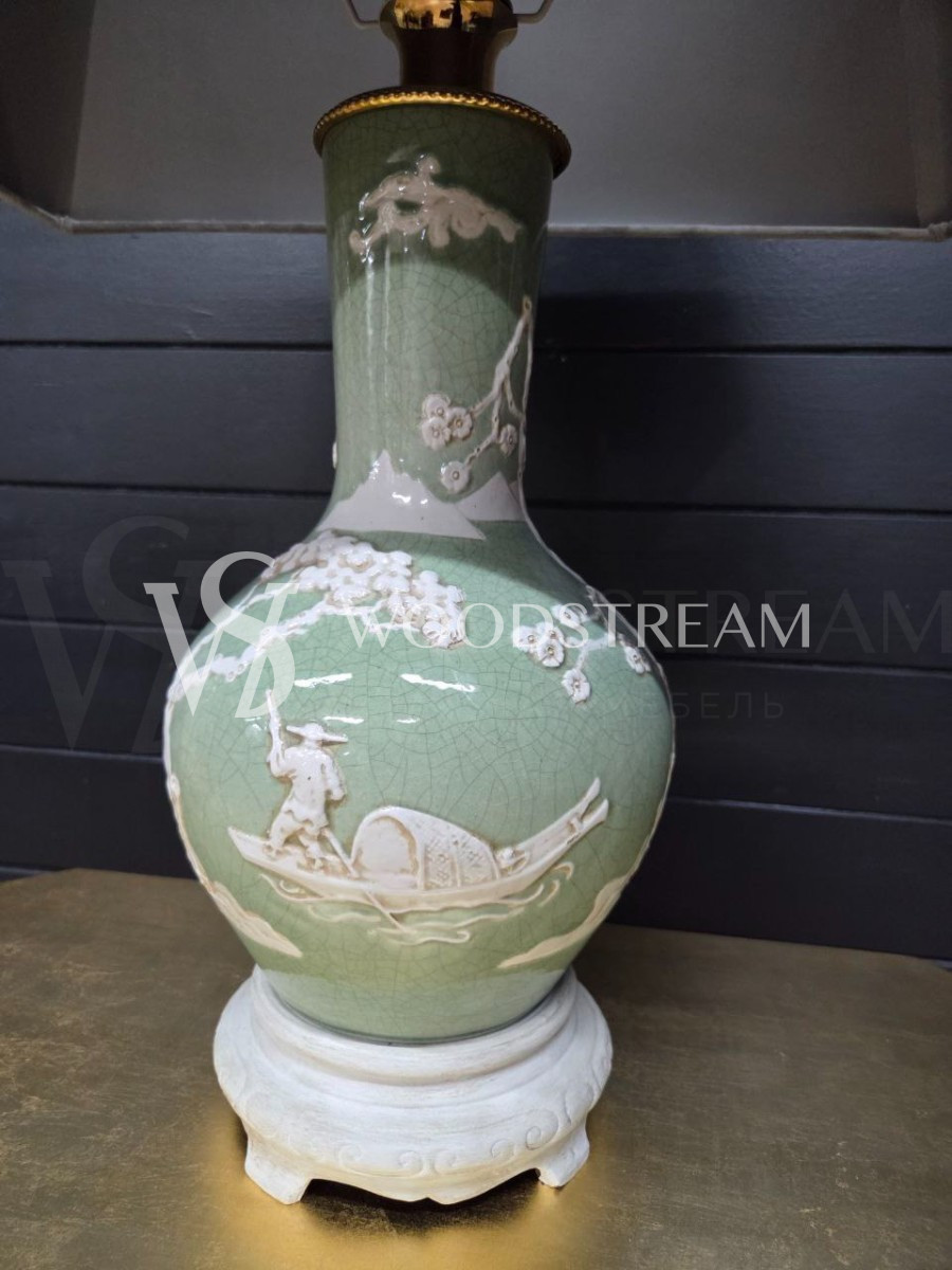 Лампа настольная винтажная