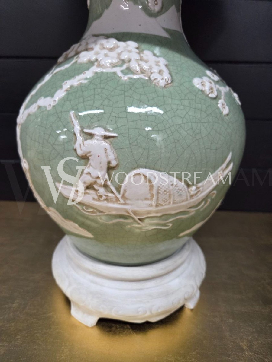 Лампа настольная винтажная