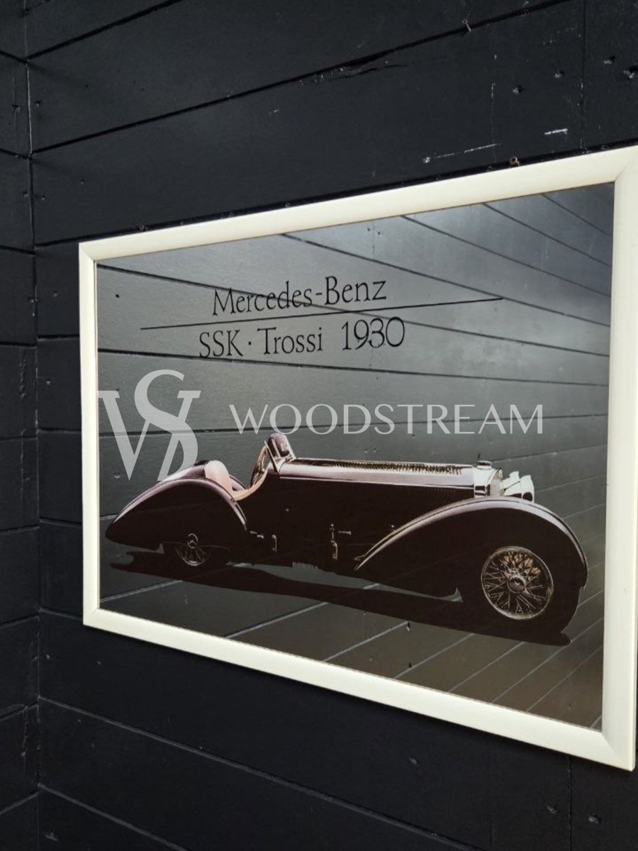 Картина зеркальная/Зеркало настенное с рисунком Автомобиль