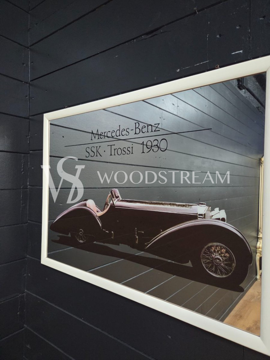 Картина зеркальная/Зеркало настенное с рисунком Автомобиль