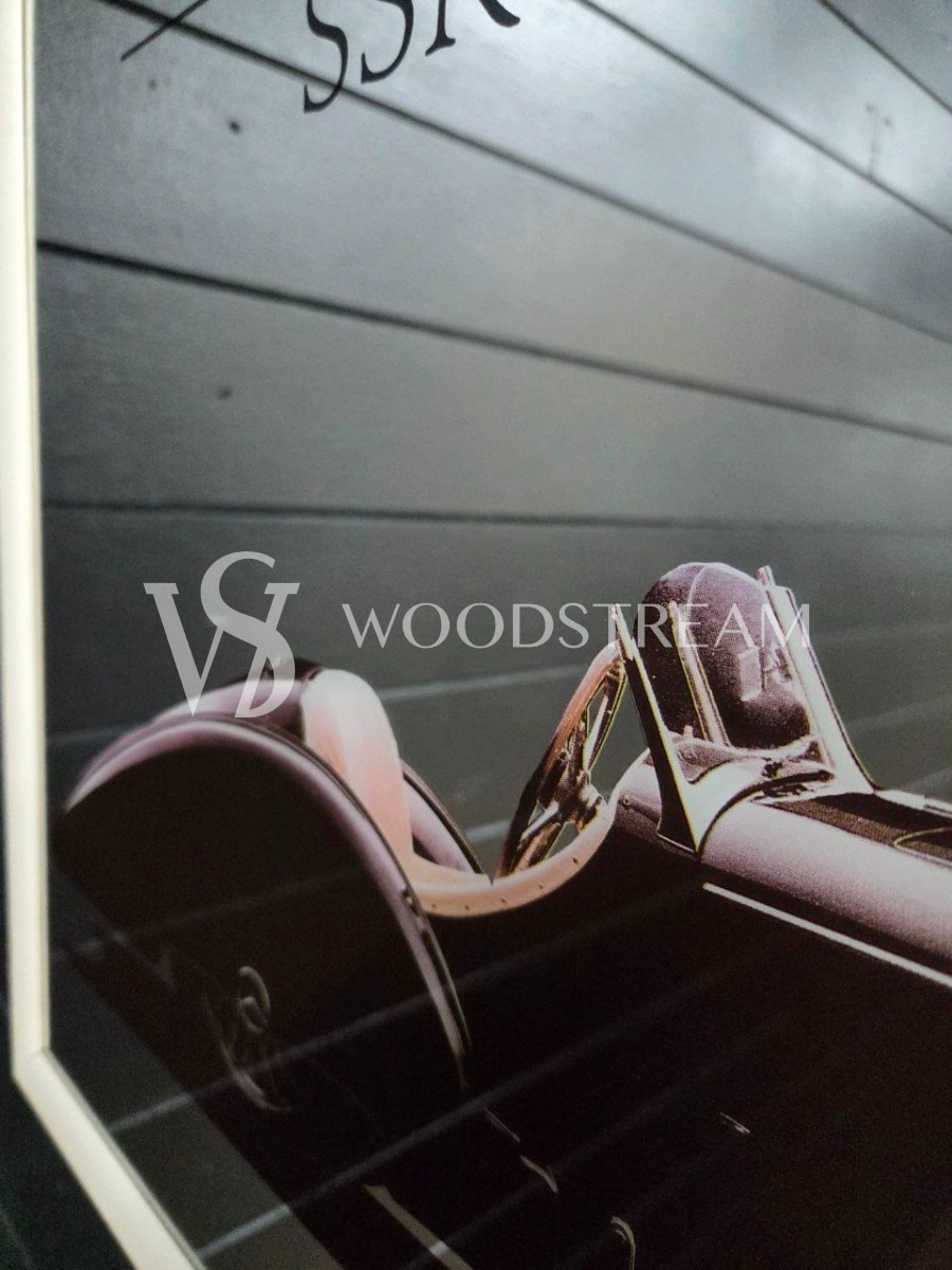 Картина зеркальная/Зеркало настенное с рисунком Автомобиль