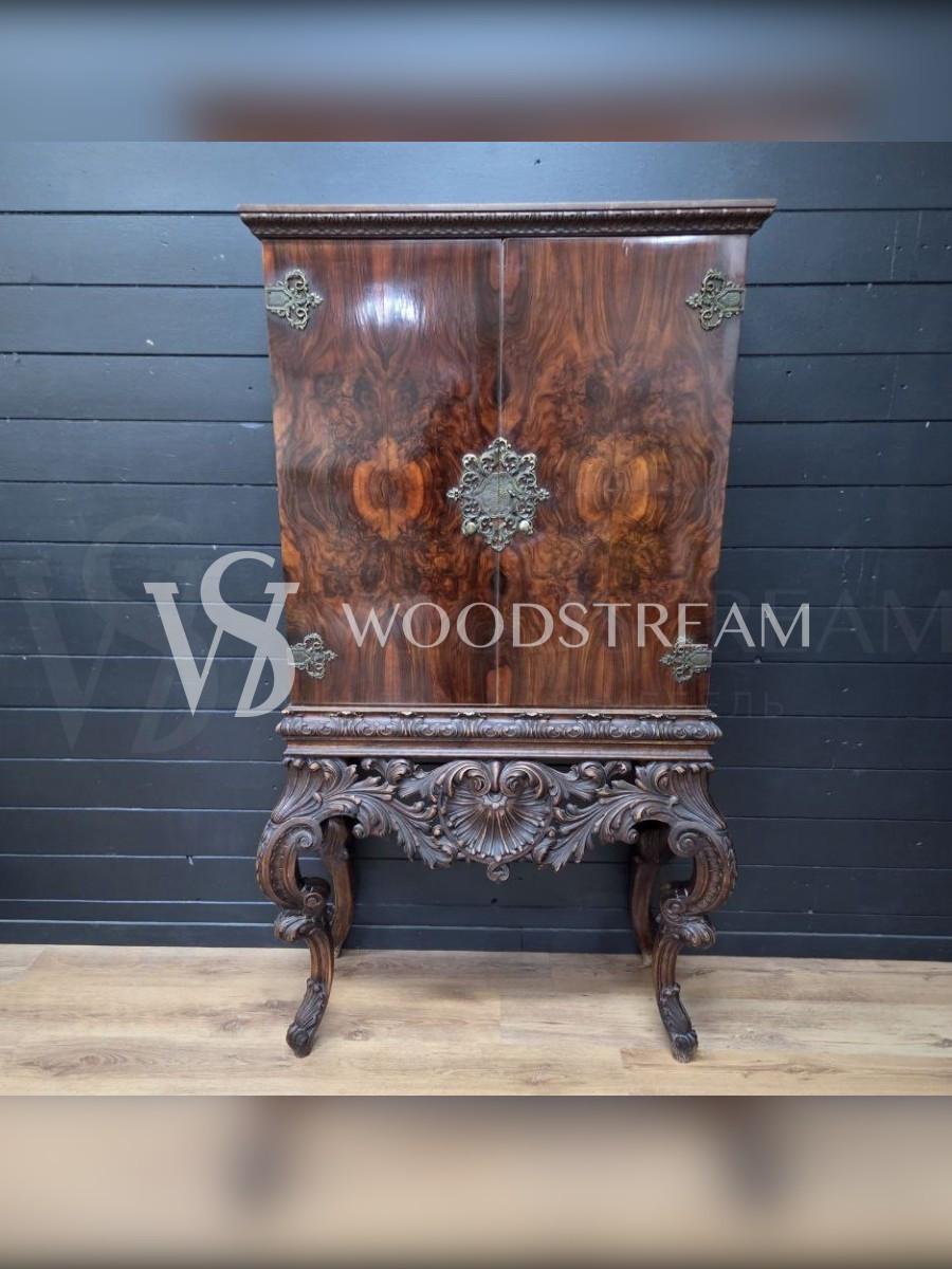 Бар/Шкаф кабинетный/барный винтажный