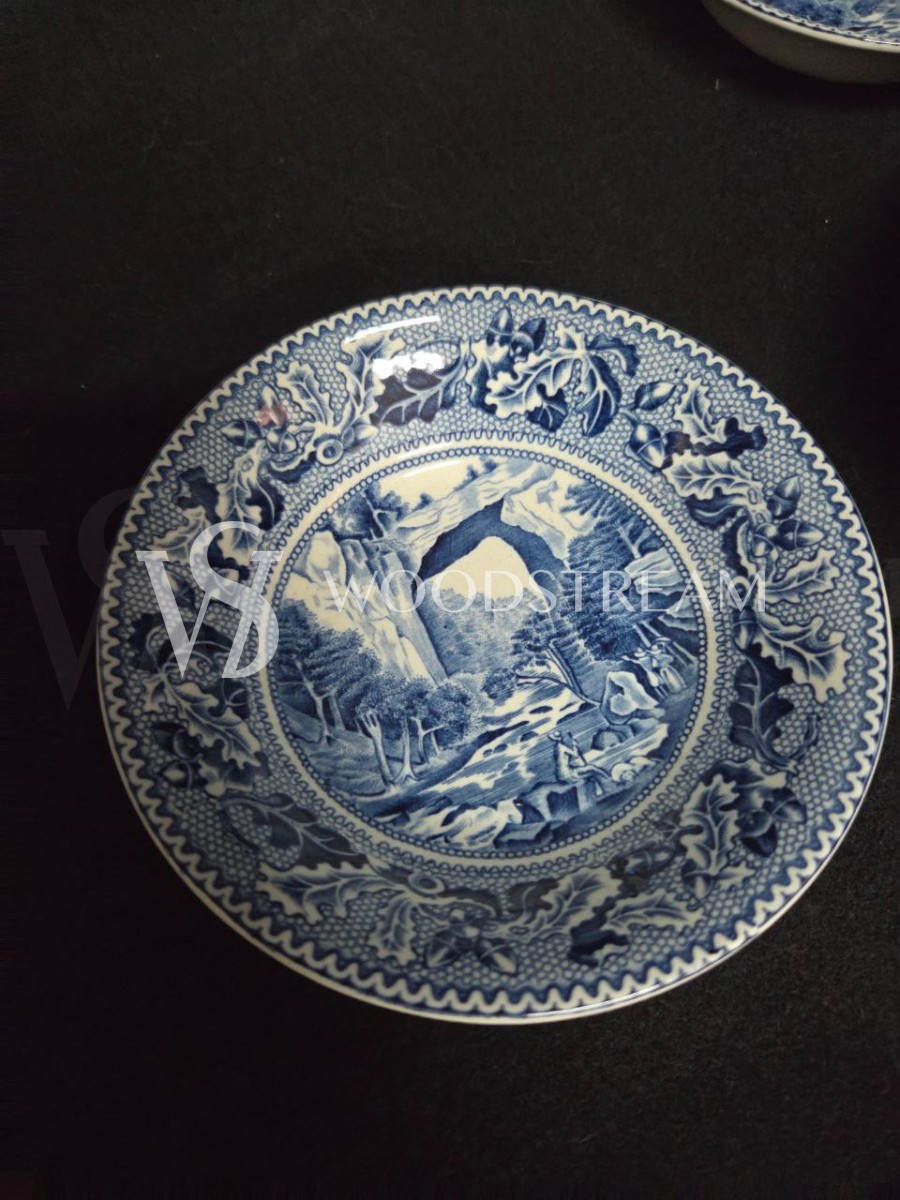 Комплект обеденный: Блюдо и Тарелка 6 штук