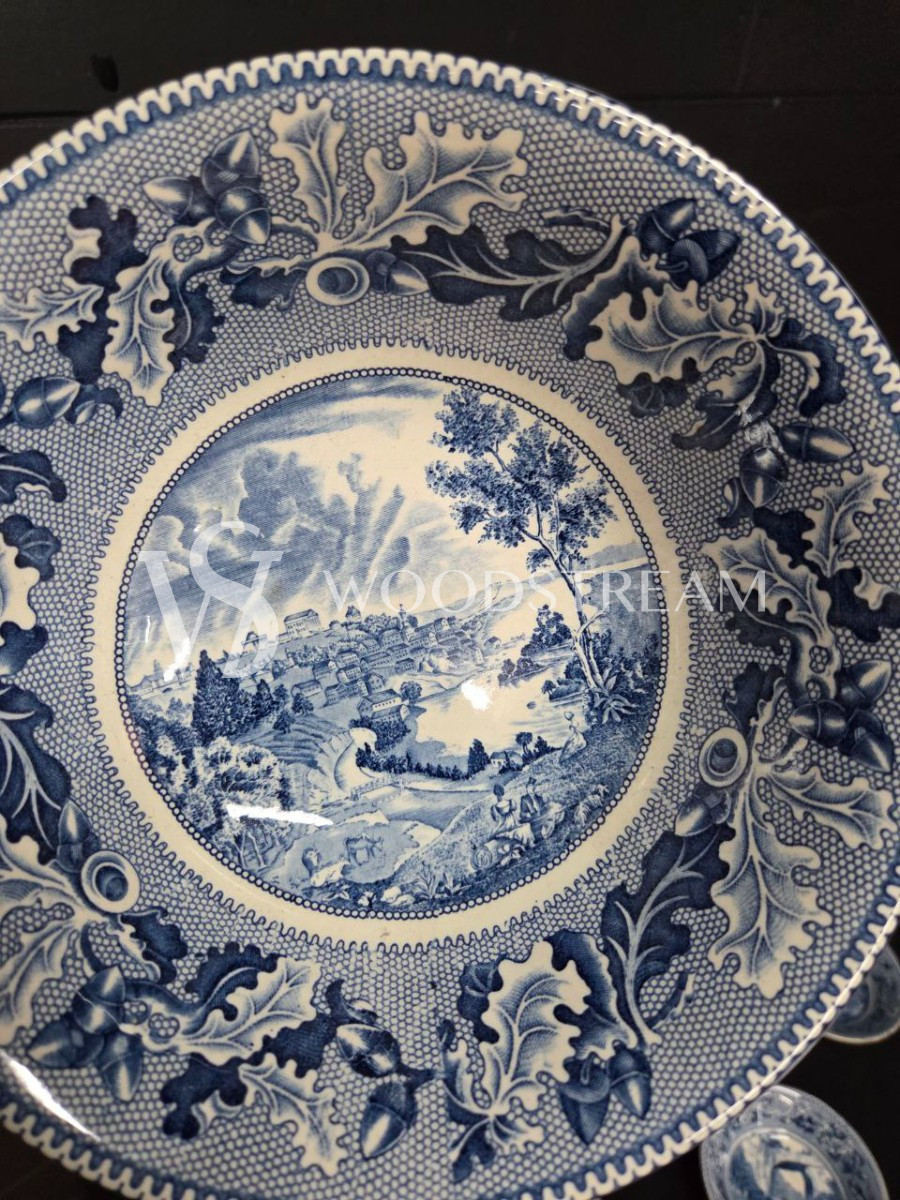 Комплект обеденный: Блюдо и Тарелка 6 штук