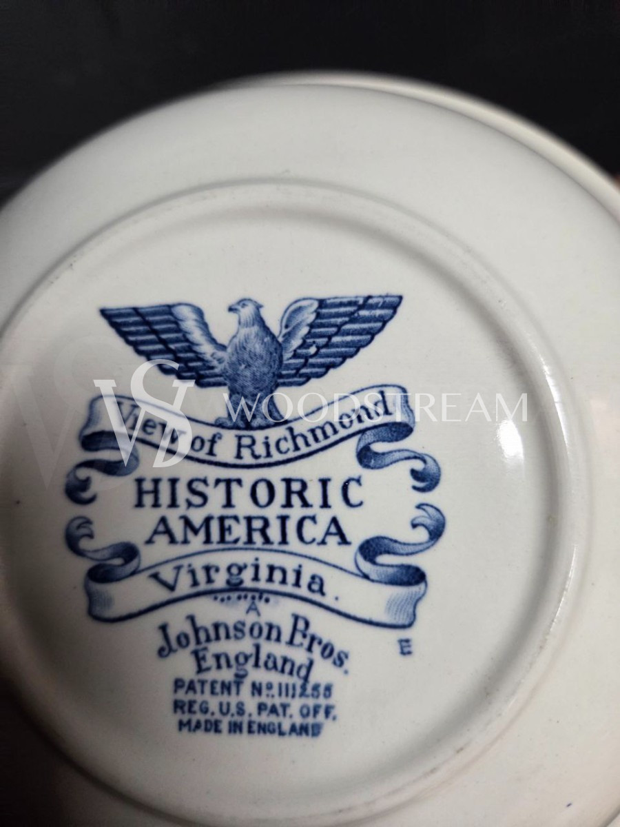 Комплект обеденный: Блюдо и Тарелка 6 штук