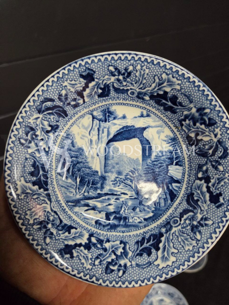 Комплект обеденный: Блюдо и Тарелка 6 штук