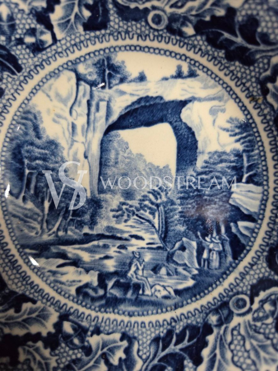 Комплект обеденный: Блюдо и Тарелка 6 штук