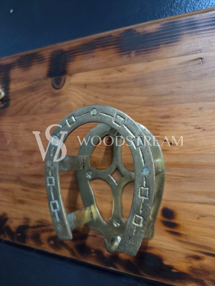 Вешалка настенная винтажная Лошадь/Подкова