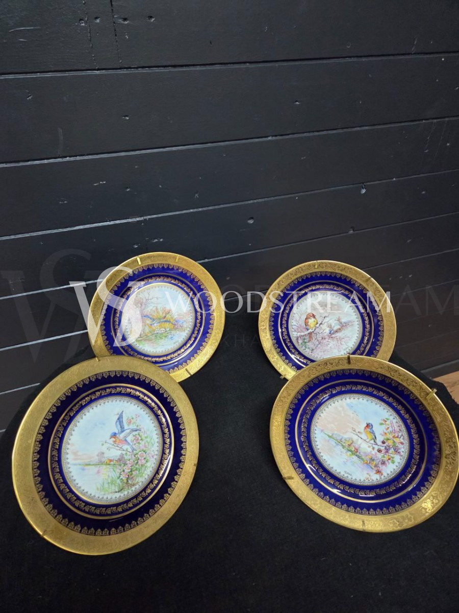 Комплект: Тарелка декоративная Птицы 4 штуки