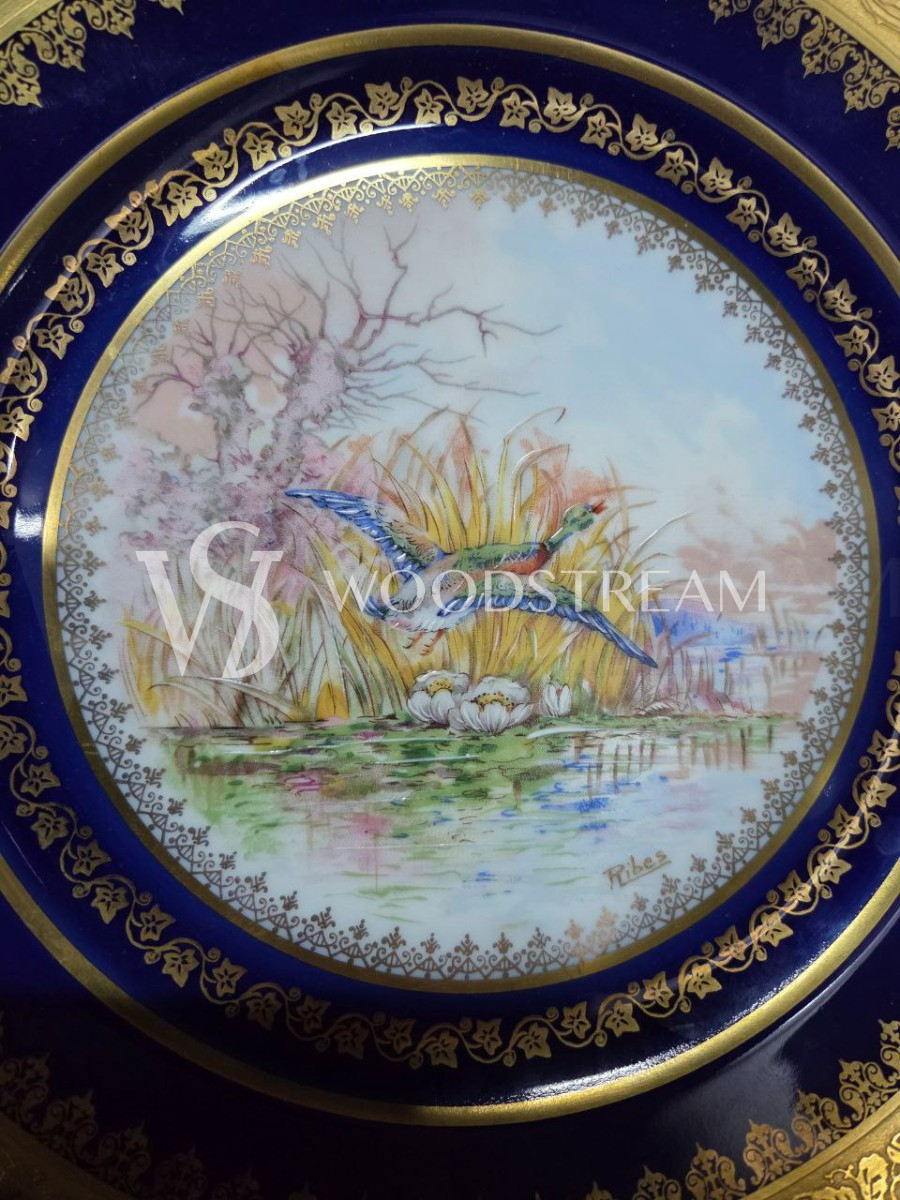 Комплект: Тарелка декоративная Птицы 4 штуки