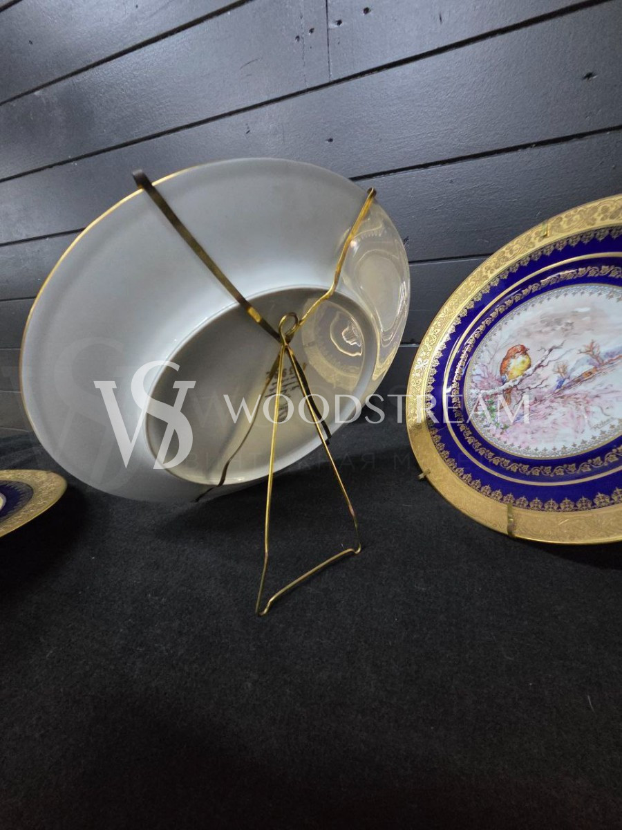 Комплект: Тарелка декоративная Птицы 4 штуки