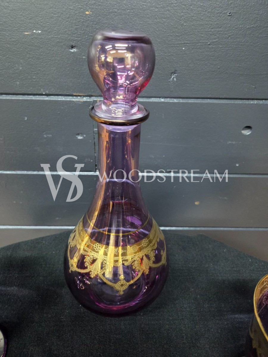 Набор: Графин/Кувшин и бокал/фужер 4 штуки