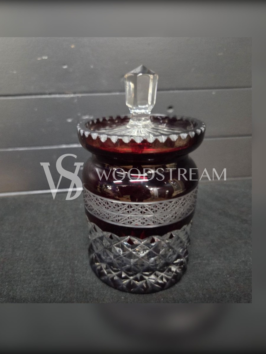 Ваза с крышкой/Конфетница винтажная