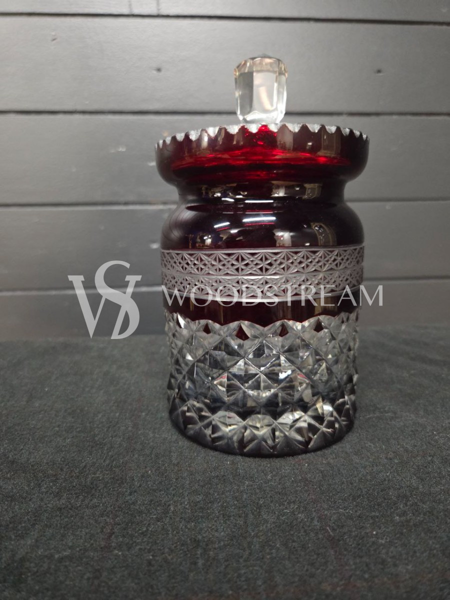 Ваза с крышкой/Конфетница винтажная