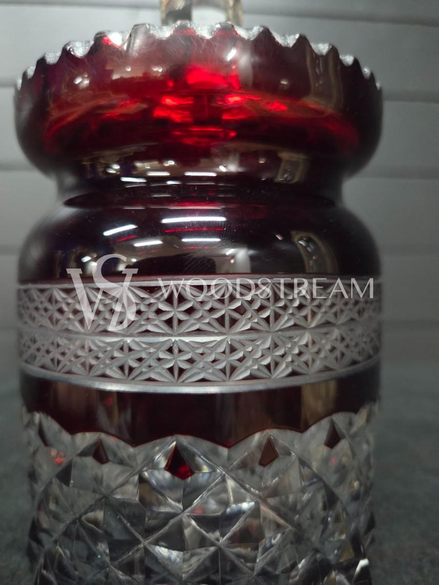 Ваза с крышкой/Конфетница винтажная