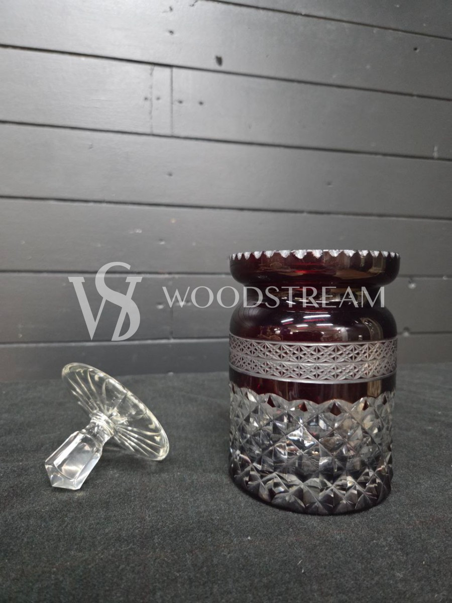 Ваза с крышкой/Конфетница винтажная