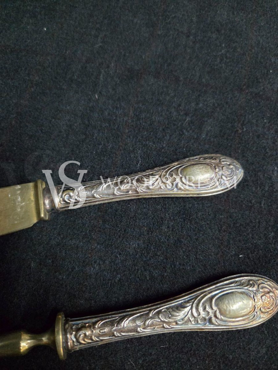 Набор для мяса: нож вилка 2 штуки