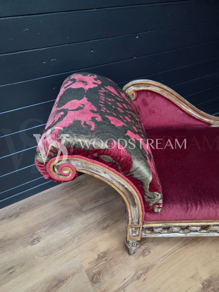 Рекамье/диван/софа/кушетка/банкетка в стиле Людовика XVI