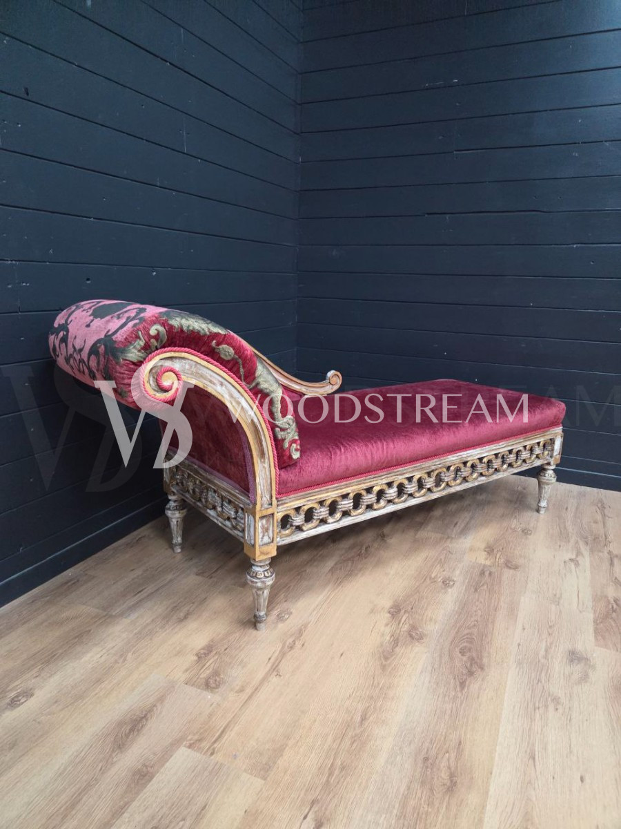 Рекамье/диван/софа/кушетка/банкетка в стиле Людовика XVI