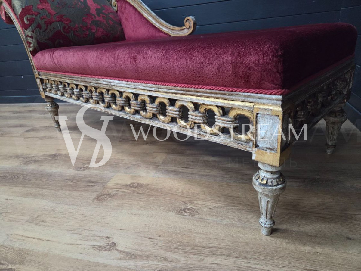 Рекамье/диван/софа/кушетка/банкетка в стиле Людовика XVI