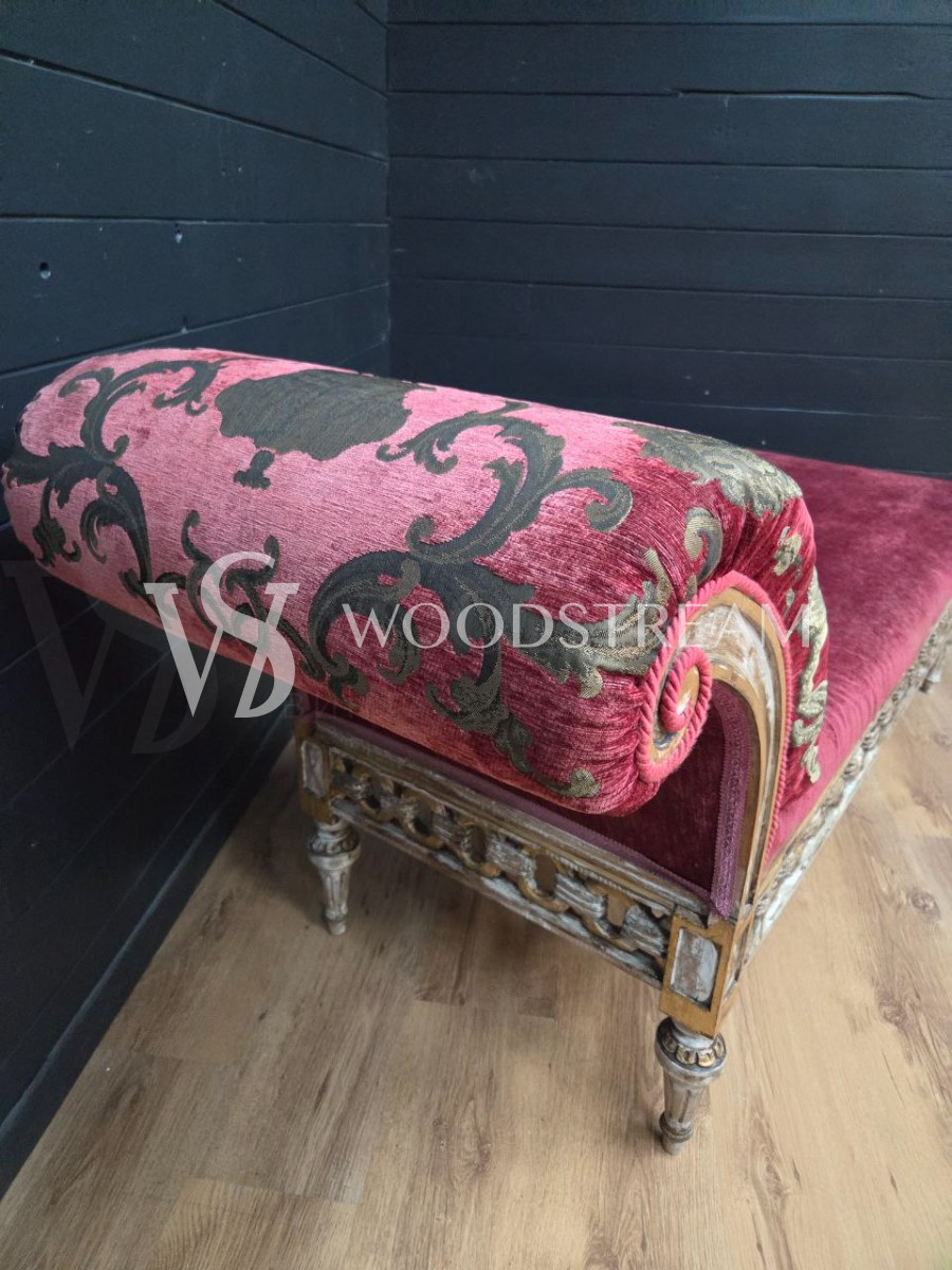 Рекамье/диван/софа/кушетка/банкетка в стиле Людовика XVI