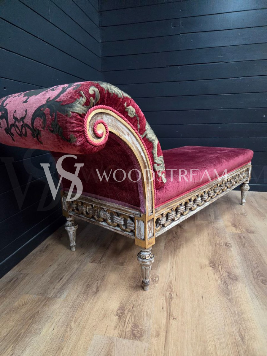Рекамье/диван/софа/кушетка/банкетка в стиле Людовика XVI