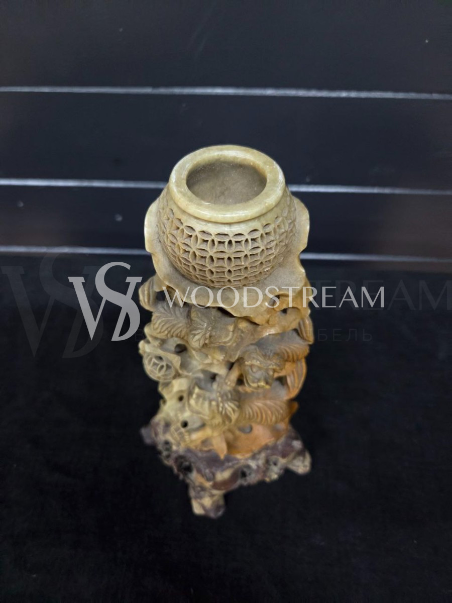 Декоративный элемент/Скульптурный подсвечник в восточном стиле