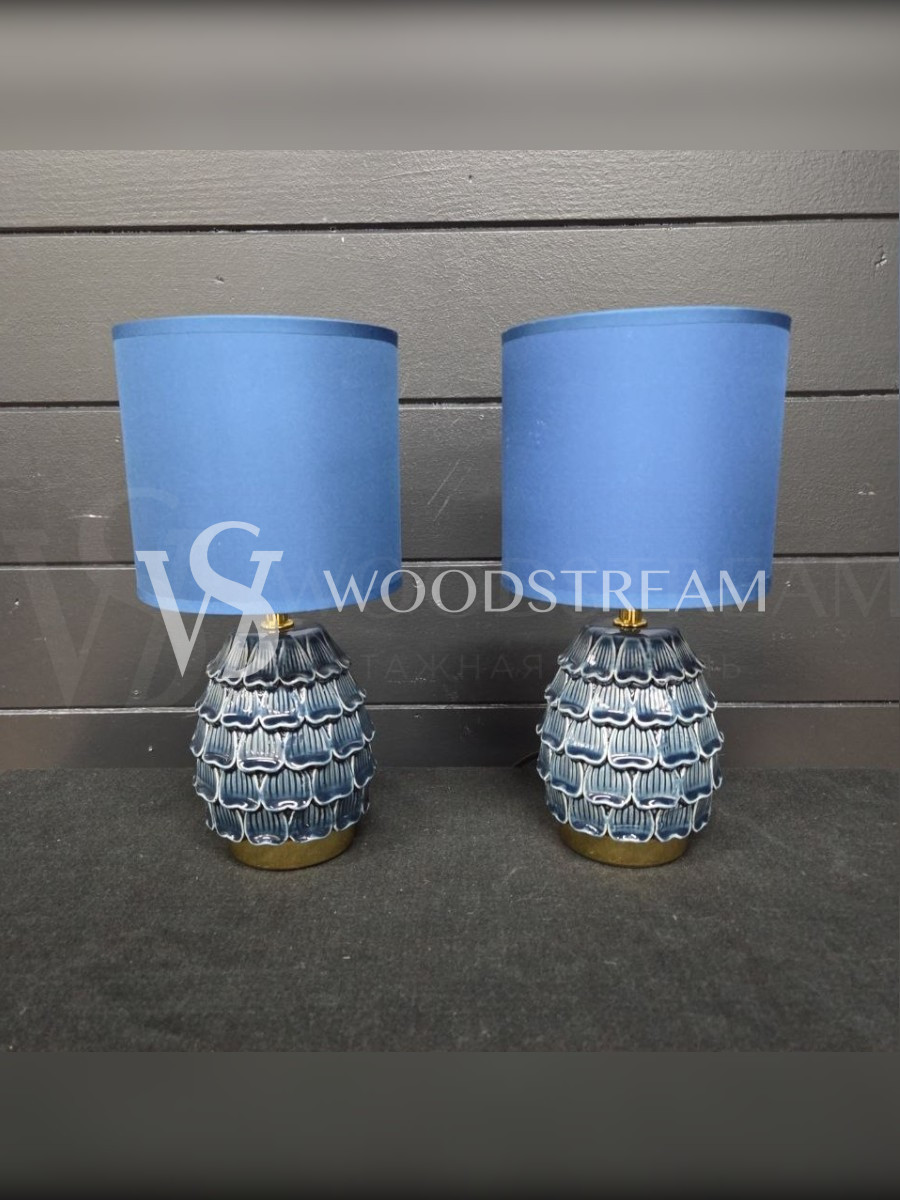 Лампа настольная винтажная 2 штуки