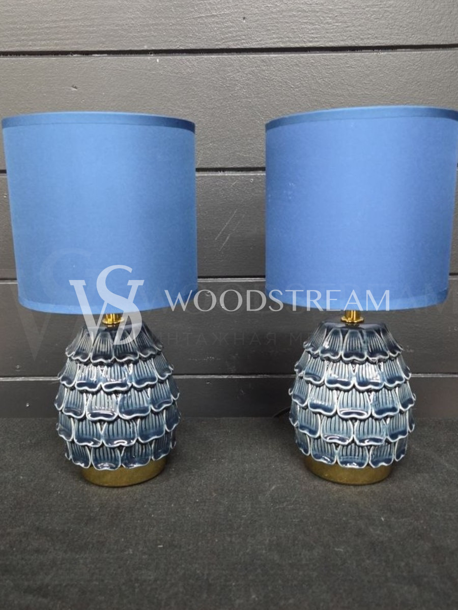 Лампа настольная винтажная 2 штуки