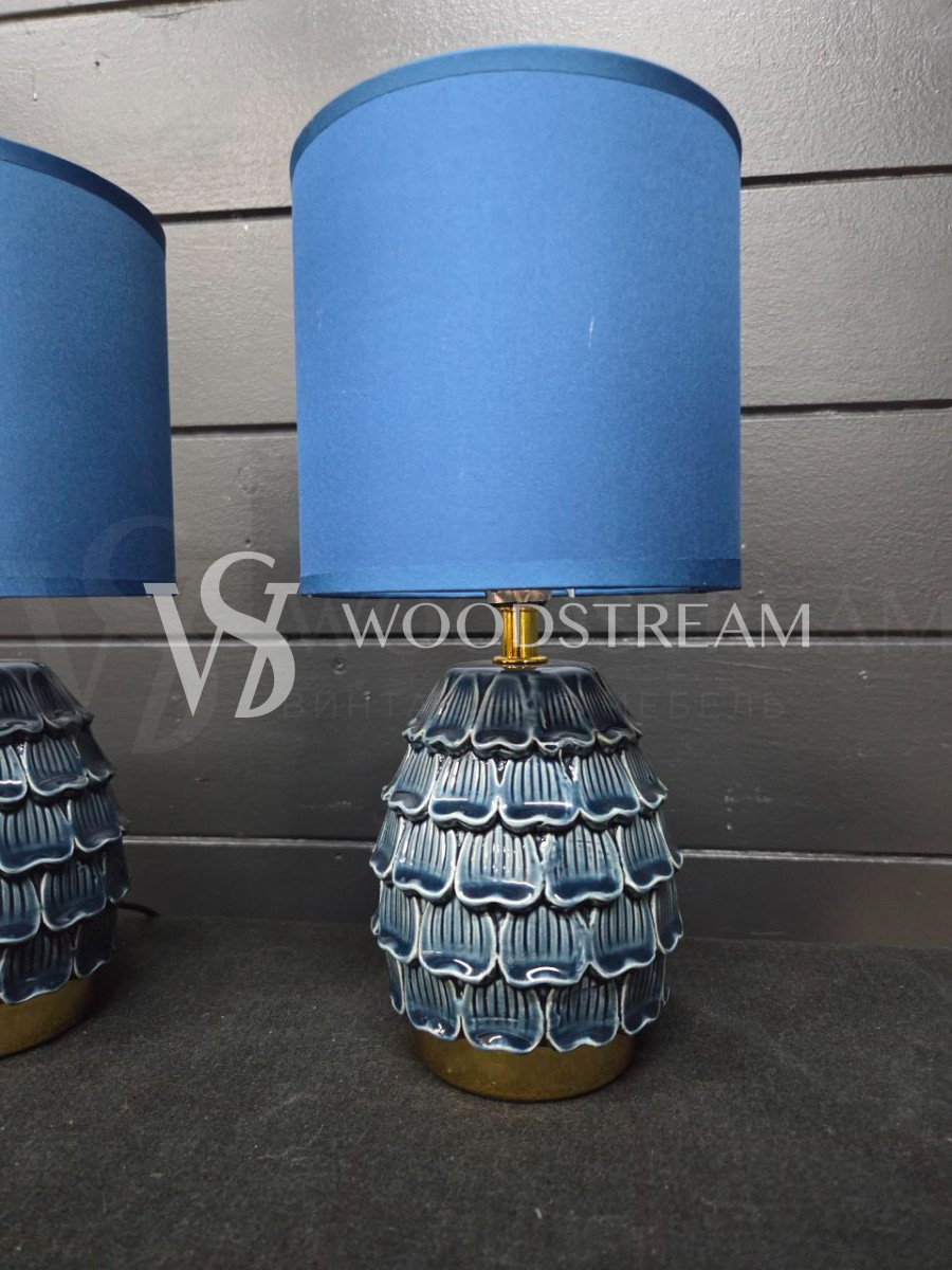 Лампа настольная винтажная 2 штуки