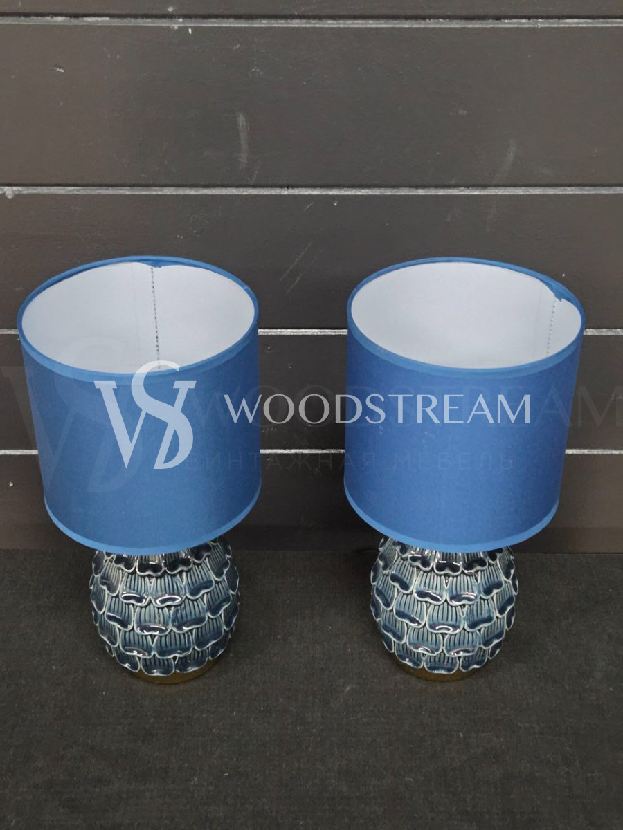 Лампа настольная винтажная 2 штуки