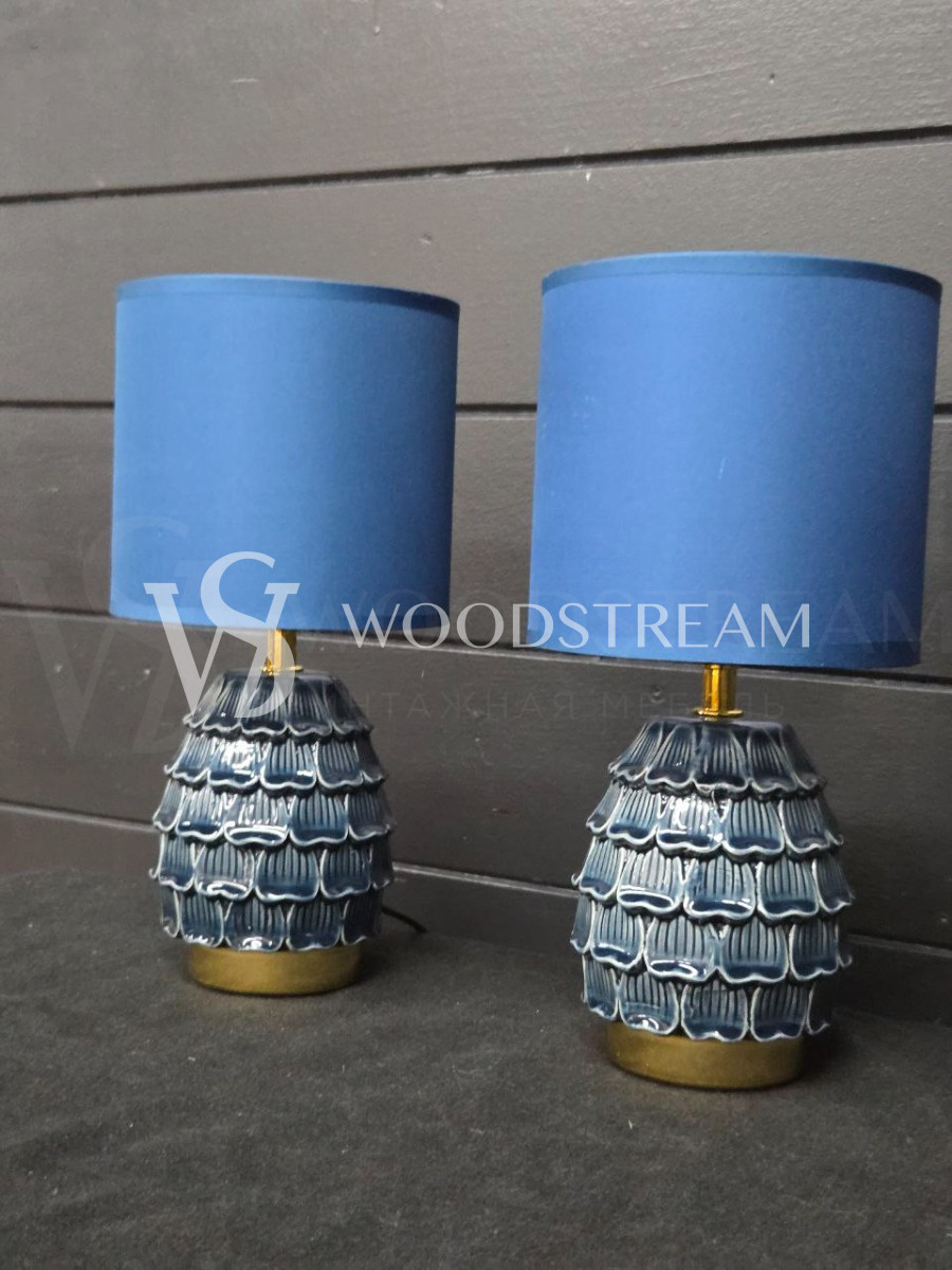 Лампа настольная винтажная 2 штуки