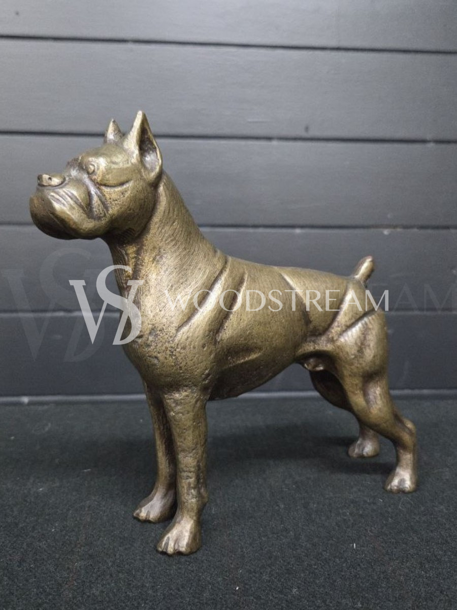 Скульптура/Статуэтка анималистическая Собака/Боксер