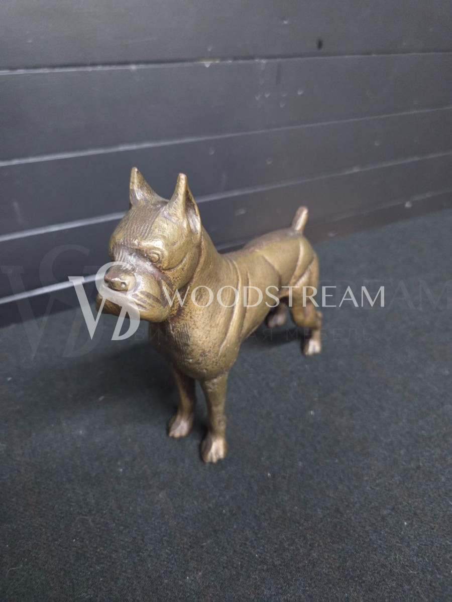 Скульптура/Статуэтка анималистическая Собака/Боксер