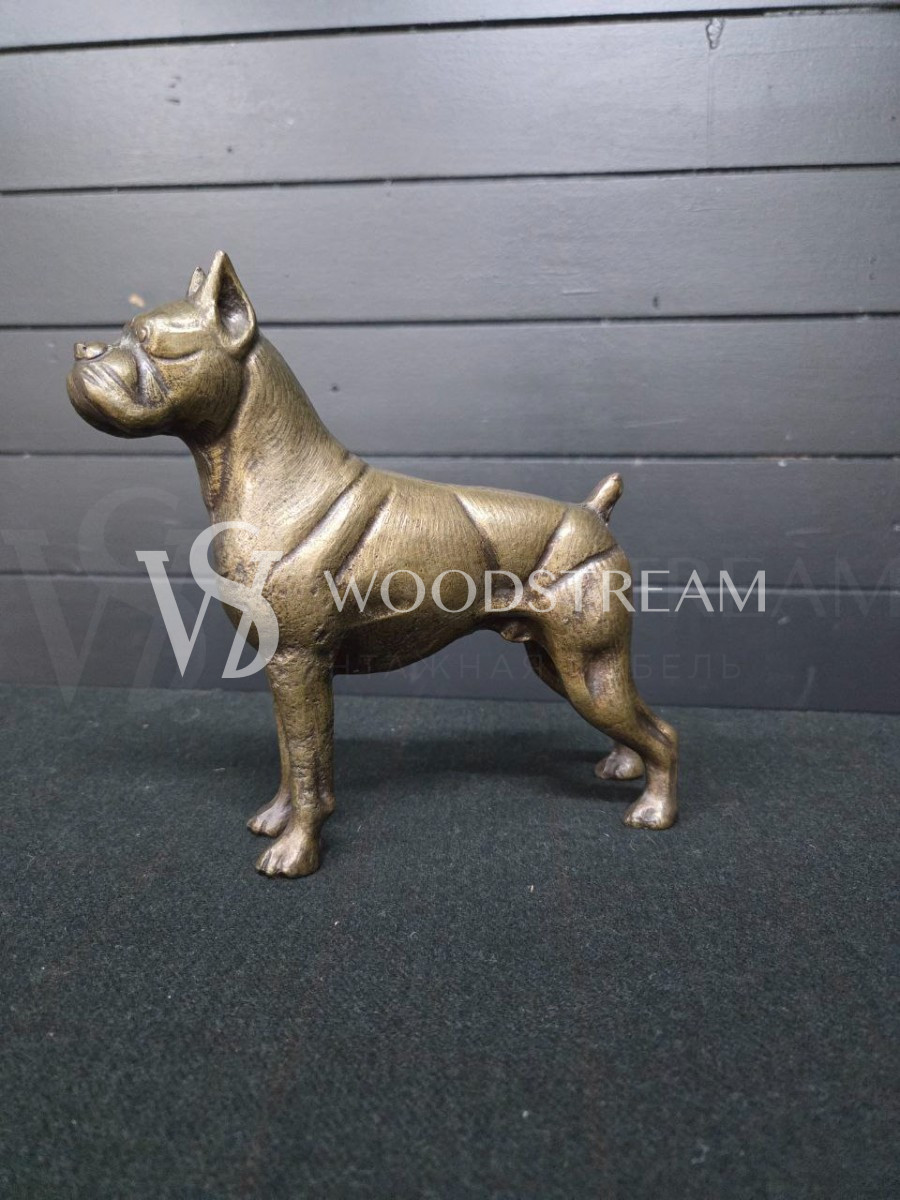 Скульптура/Статуэтка анималистическая Собака/Боксер